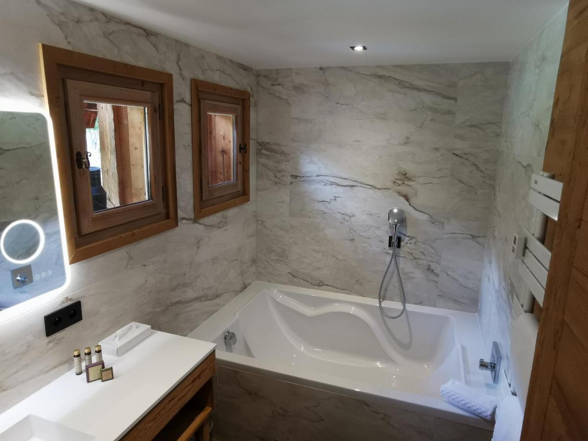 Chalet Jardin D'Angele Chambres D'Hotes Courchevel Exterior foto